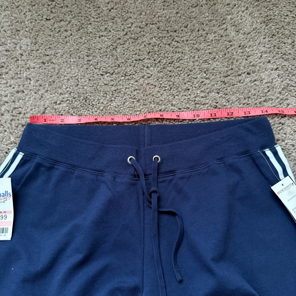Sideways Sweatpants Navy Blue Small - Picture 12 of 12